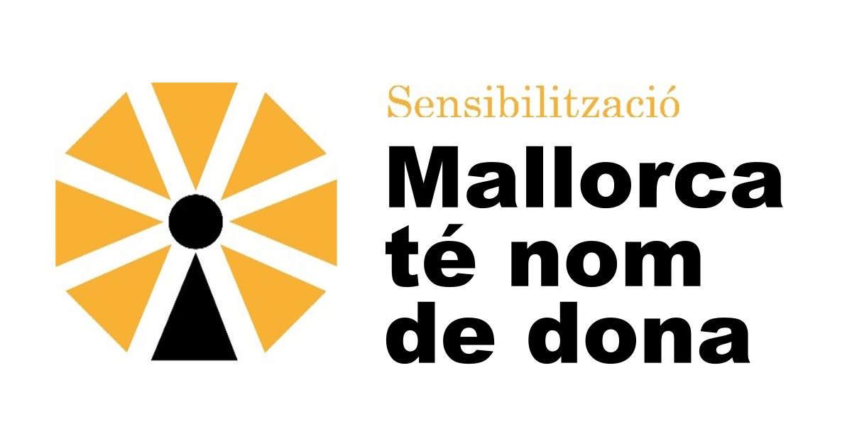 Cartell de la campanya «Mallorca té nom de dona»