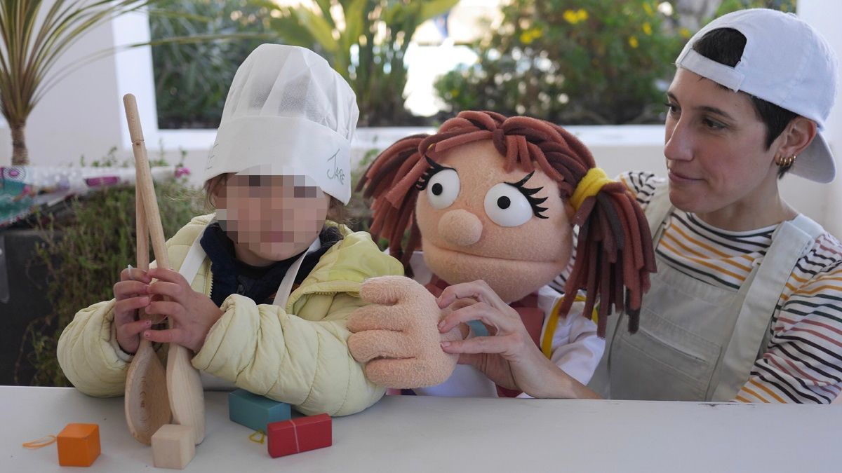Espectáculo Taller de cuina de la xef Pipa