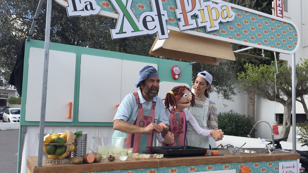 Espectáculo Taller de cuina de la xef Pipa